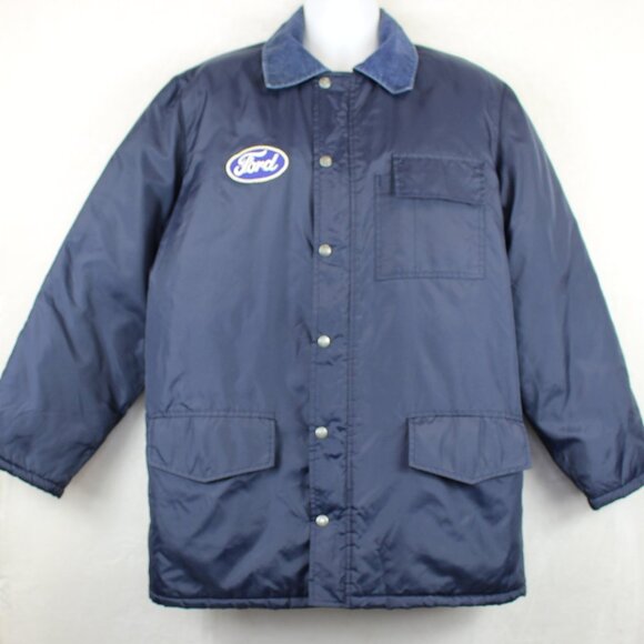 Vintage Ford Cars Winter Jacket Parka (M)